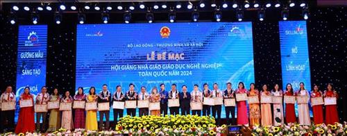 Bế mạc Hội giảng Nhà giáo giáo dục nghề nghiệp toàn quốc