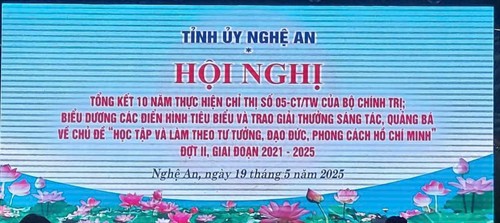 HS Nguyễn Hải Nhung đạt giải Khuyến khích tại Giải thưởng sáng tác, quảng bá tác phẩm về học tập và làm theo tư tưởng, đạo đức, phong cách của Bác