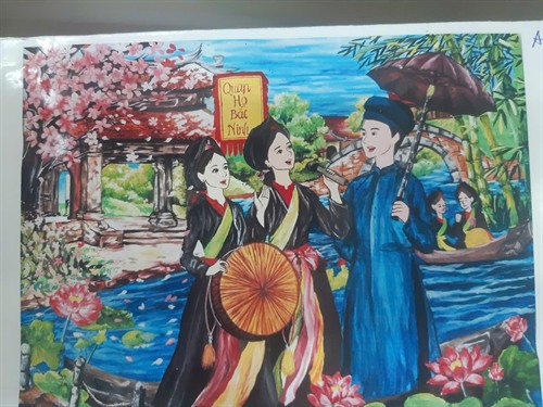 Hoạt động nghiên cứu khoa học và sáng tác mỹ thuật của học sinh, sinh viên Trường Cao đẳng Văn hóa Nghệ thuật Nghệ An năm 2026