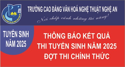 THÔNG BÁO KẾT QUẢ THI TUYỂN SINH CAO ĐẲNG, TRUNG CẤP NĂM 2025