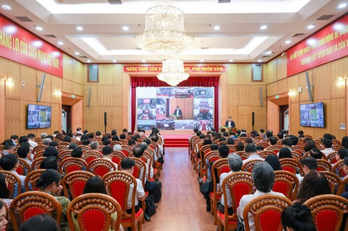 Hội nghị toàn quốc quán triệt và triển khai thực hiện Nghị quyết Đại hội XIV của Đảng