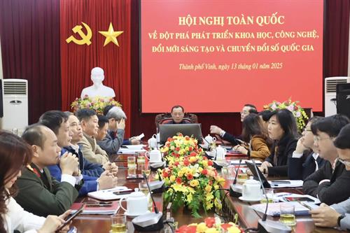 Hội nghị toàn quốc về đột phá phát triển khoa học, công nghệ, đổi mới sáng tạo và chuyển đổi số quốc gia