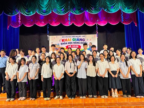Khai mạc kỳ thực tập, thực tế năm 2026: hành trình đưa nghệ thuật bước ra từ giảng đường