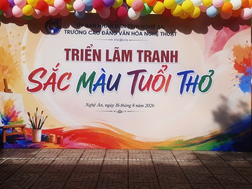 Sắc màu tuổi thơ: Khi nghệ thuật là những nhịp cầu nâng bước ước mơ