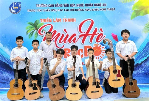 Trung tâm Tuyển sinh, Đào tạo và Bồi dưỡng năng khiếu nghệ thuật tổ chức Ga la tổng kết hoạt động hè 2025