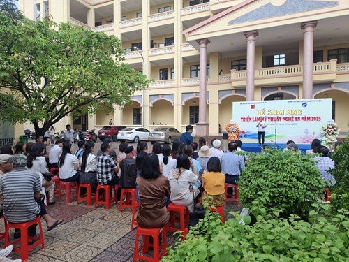 Trường Cao đẳng Văn hóa Nghệ thuật Nghệ An phối hợp tổ chức Triển lãm Mỹ thuật Nghệ An năm 2025